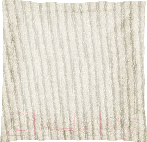 Изображение товара Подушка декоративная Сонум Микровелюр 45x45 (с кантом, бежевый)