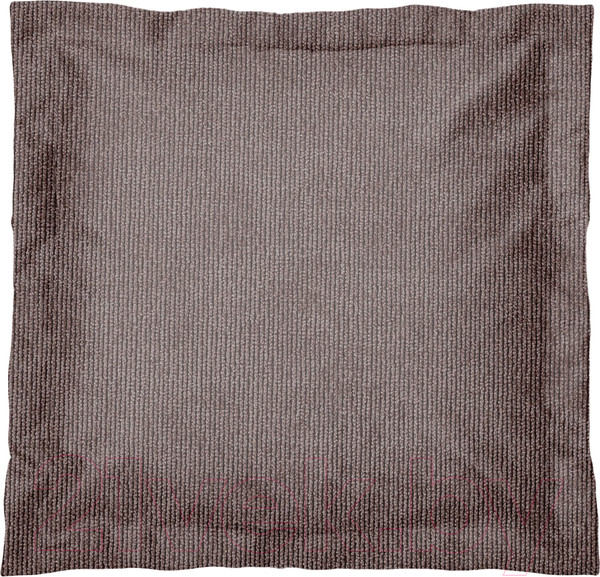 Изображение товара Подушка декоративная Сонум Микровелюр 45x45 (с кантом, кофе)