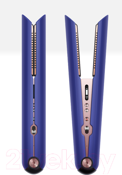 Изображение товара Выпрямитель для волос Dyson Corrale HS03 (голубой/розовое золото)