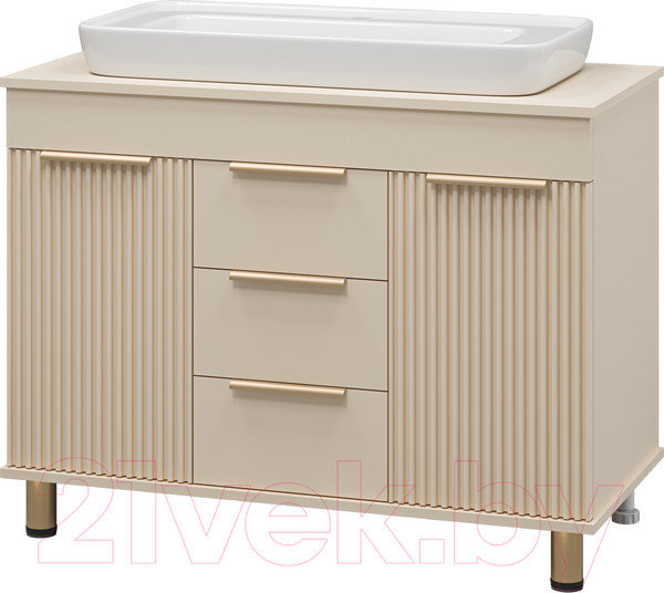 Изображение товара Тумба под умывальник Brevita Enfida 100 / ENF-06100-0343Я