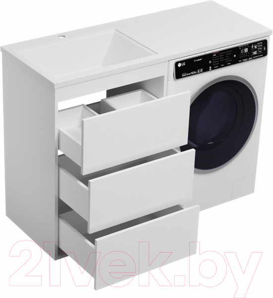 Изображение товара Тумба под умывальник Brevita Grafit 60 / GRA-01060-023Я