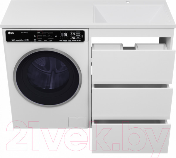 Изображение товара Тумба под умывальник Brevita Grafit 60 / GRA-01060-023Я