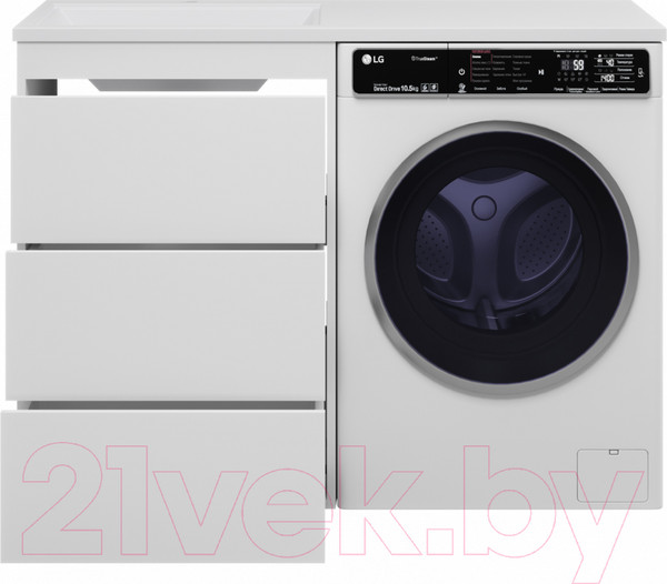 Изображение товара Тумба под умывальник Brevita Grafit 60 / GRA-01060-023Я