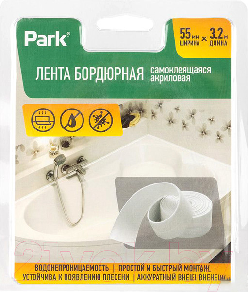 Изображение товара Лента бордюрная самоклеящаяся Park 104461
