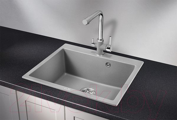 Изображение товара Мойка кухонная GRANULA GR-6001 (алюминиум)