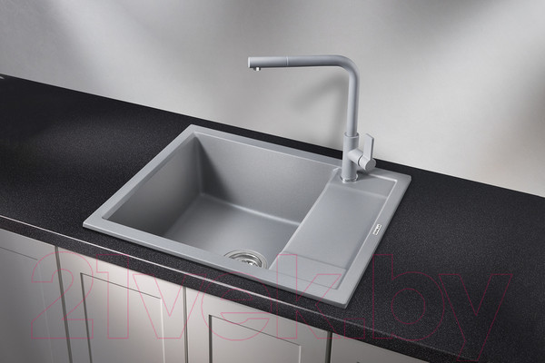 Изображение товара Мойка кухонная GRANULA GR-6002 (алюминиум)