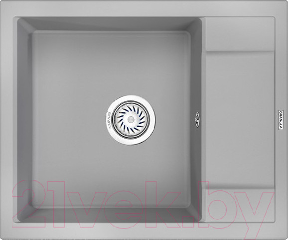 Изображение товара Мойка кухонная GRANULA GR-6002 (алюминиум)