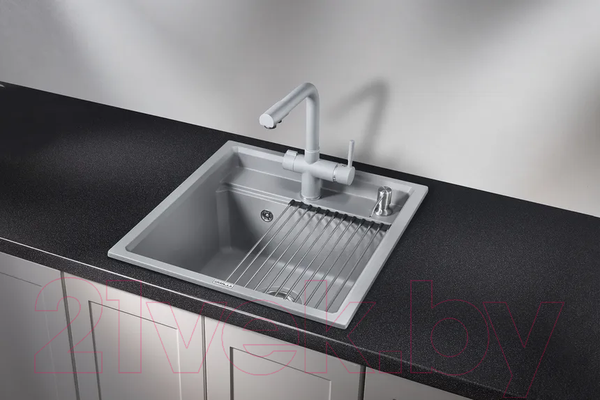 Изображение товара Мойка кухонная GRANULA KS-5002 (алюминиум)