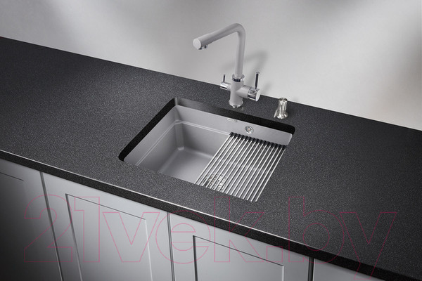 Изображение товара Мойка кухонная GRANULA KS-5501 (алюминиум)