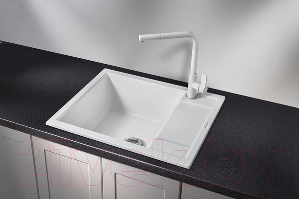 Изображение товара Мойка кухонная GRANULA GR-6002 (арктик)