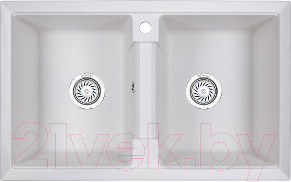 Изображение товара Мойка кухонная GRANULA GR-8101 (арктик)