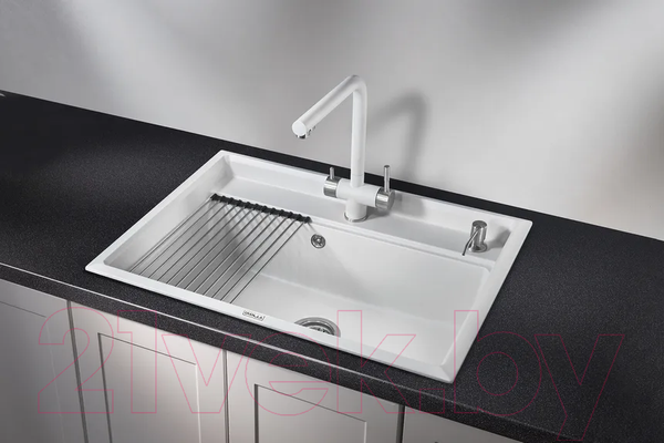 Изображение товара Мойка кухонная GRANULA KS-7301 (арктик)