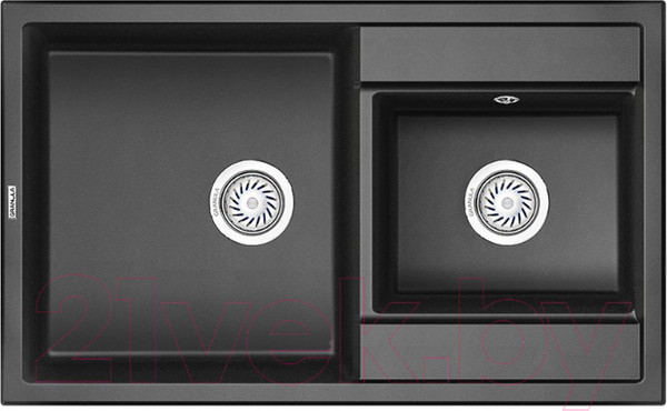 Изображение товара Мойка кухонная GRANULA GR-8201 (черный)
