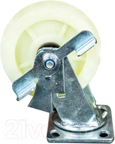 Изображение товара Опора колесная для тележки складской TOR SCdnb 63 150мм с тормозом / 1024224