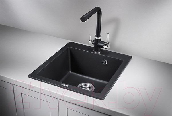 Изображение товара Мойка кухонная GRANULA GR-4651 (шварц)