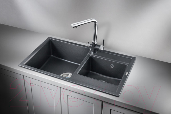 Изображение товара Мойка кухонная GRANULA GR-8201 (шварц)