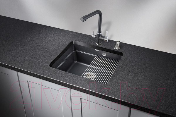 Изображение товара Мойка кухонная GRANULA KS-5501 (шварц)