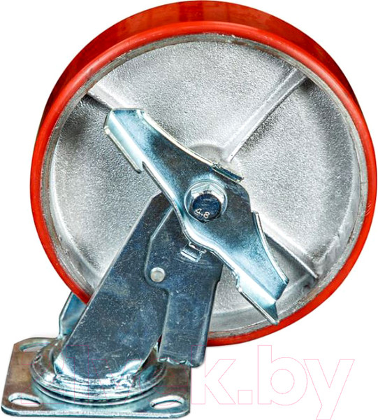 Изображение товара Опора колесная для тележки складской TOR SCpb 80 200мм с тормозом (N) / 1024153