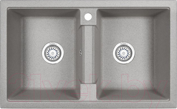 Изображение товара Мойка кухонная GRANULA GR-8101 (базальт)
