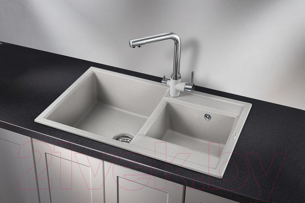 Изображение товара Мойка кухонная GRANULA GR-8201 (базальт)