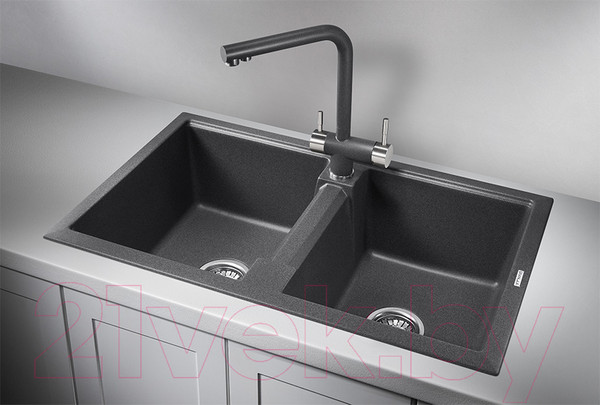 Изображение товара Мойка кухонная GRANULA GR-8101 (графит)
