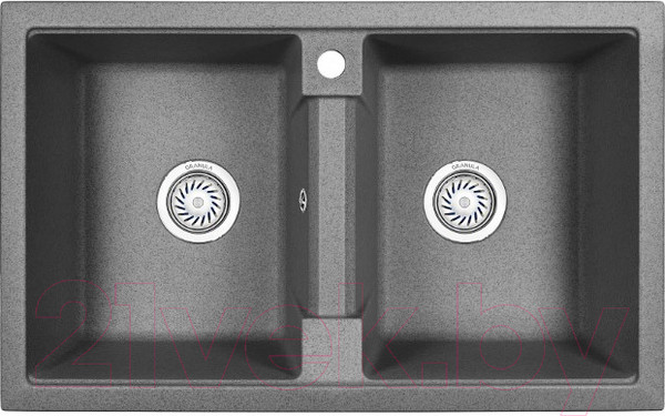 Изображение товара Мойка кухонная GRANULA GR-8101 (графит)