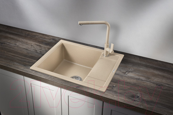 Изображение товара Мойка кухонная GRANULA GR-6002 (песочный)