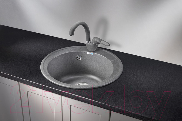 Изображение товара Мойка кухонная GRANULA ST-4802 (графит)