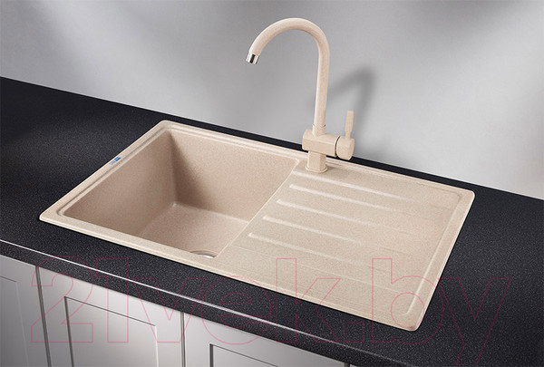 Изображение товара Мойка кухонная GRANULA ST-7602 (бежевый)