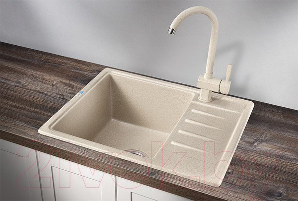 Изображение товара Мойка кухонная GRANULA ST-5803 (бежевый)