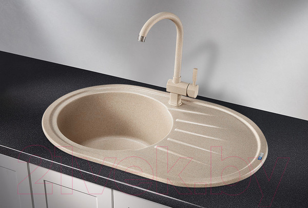 Изображение товара Мойка кухонная GRANULA ST-7601 (бежевый)