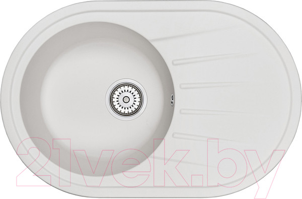 Изображение товара Мойка кухонная GRANULA ST-7601 (белый)