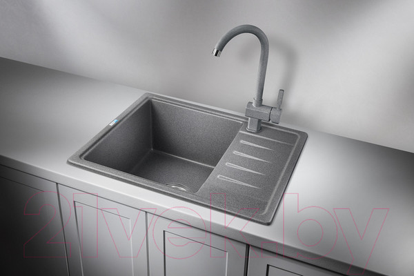 Изображение товара Мойка кухонная GRANULA ST-5803 (графит)