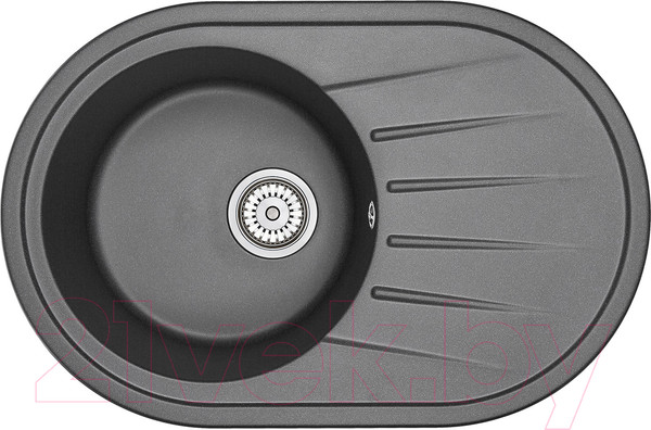 Изображение товара Мойка кухонная GRANULA ST-7601 (черный)