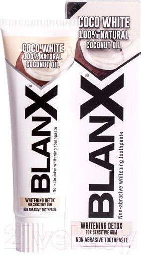 Изображение товара Зубная паста Blanx White Кокос (75мл)