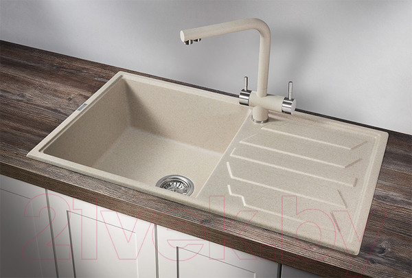 Изображение товара Мойка кухонная GRANULA GR-8601 (пирит)