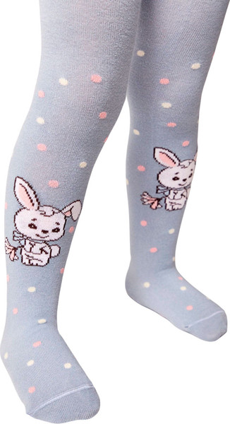 Изображение товара Колготки детские Брестские Kids 3280 рис.1005 (р.104-110, серый/голубой)