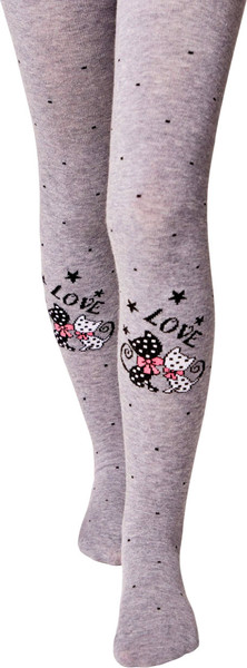 Изображение товара Колготки детские Брестские School 3280 рис.1010 (р.116-122, серый меланж)