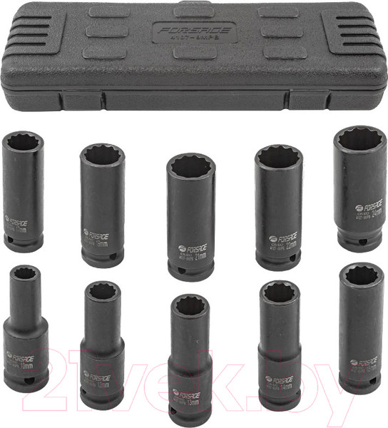 Изображение товара Набор головок слесарных Forsage F-4107-9MPB (52974)