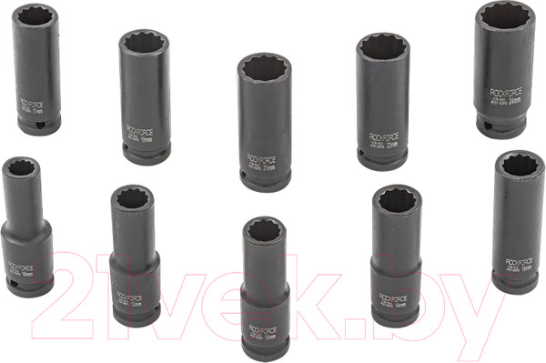 Изображение товара Набор головок слесарных RockForce RF-4107-9MPB (52989)