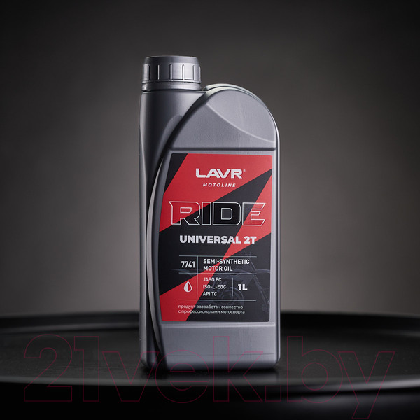Изображение товара Моторное масло Lavr Moto Ride Universal 2Т FC / Ln7741 (1л)