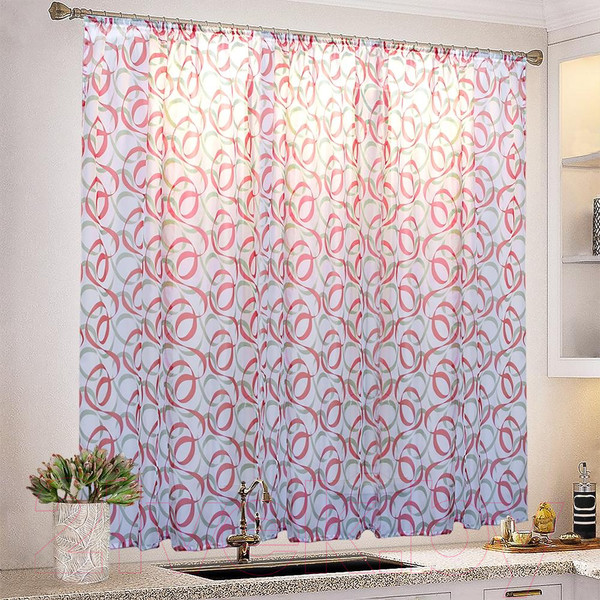 Изображение товара Штора Nivasan Лайма 260x170 / Hk.Lm.с-2 (розовый)