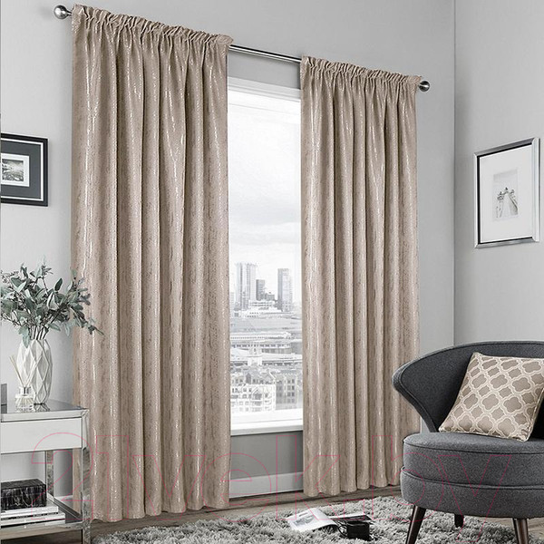 Изображение товара Комплект штор Nivasan Модерн-4 на ленте 150x270 / Hg.Md-4 (бежевый)