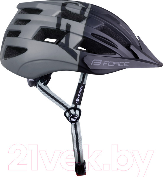 Изображение товара Защитный шлем FORCE Corella MTB / 902978-F (L/XL, черный/серый)
