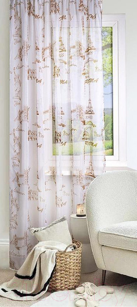 Изображение товара Гардина Nivasan Сити 200x250 / H1.C-1 (бежевый)