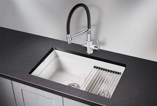 Изображение товара Мойка кухонная GRANULA KS-7304 (арктик)