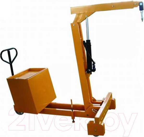 Изображение товара Кран гидравлический TOR Гусек 0.55т 380–2660мм / 10855801 (c противовесом)