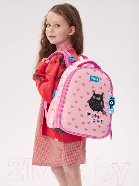 Изображение товара Школьный рюкзак Forst F-Top. Black owl / FT-RY-010603