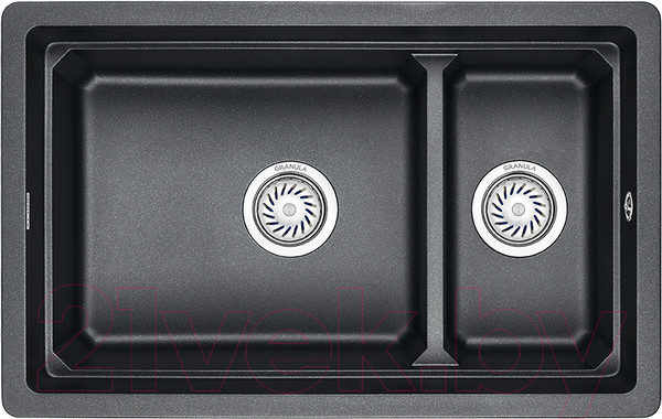 Изображение товара Мойка кухонная GRANULA KS-7304 (шварц)