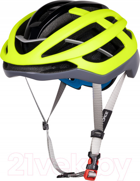 Изображение товара Защитный шлем FORCE Lynx / 902862-F (S/M, флуоресцентный/серый)